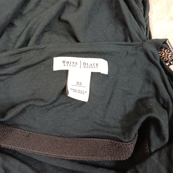 WHITE HOUSE BLACK MARKET One Shoulder Top Slinky Size XS - Picture 4 of 4